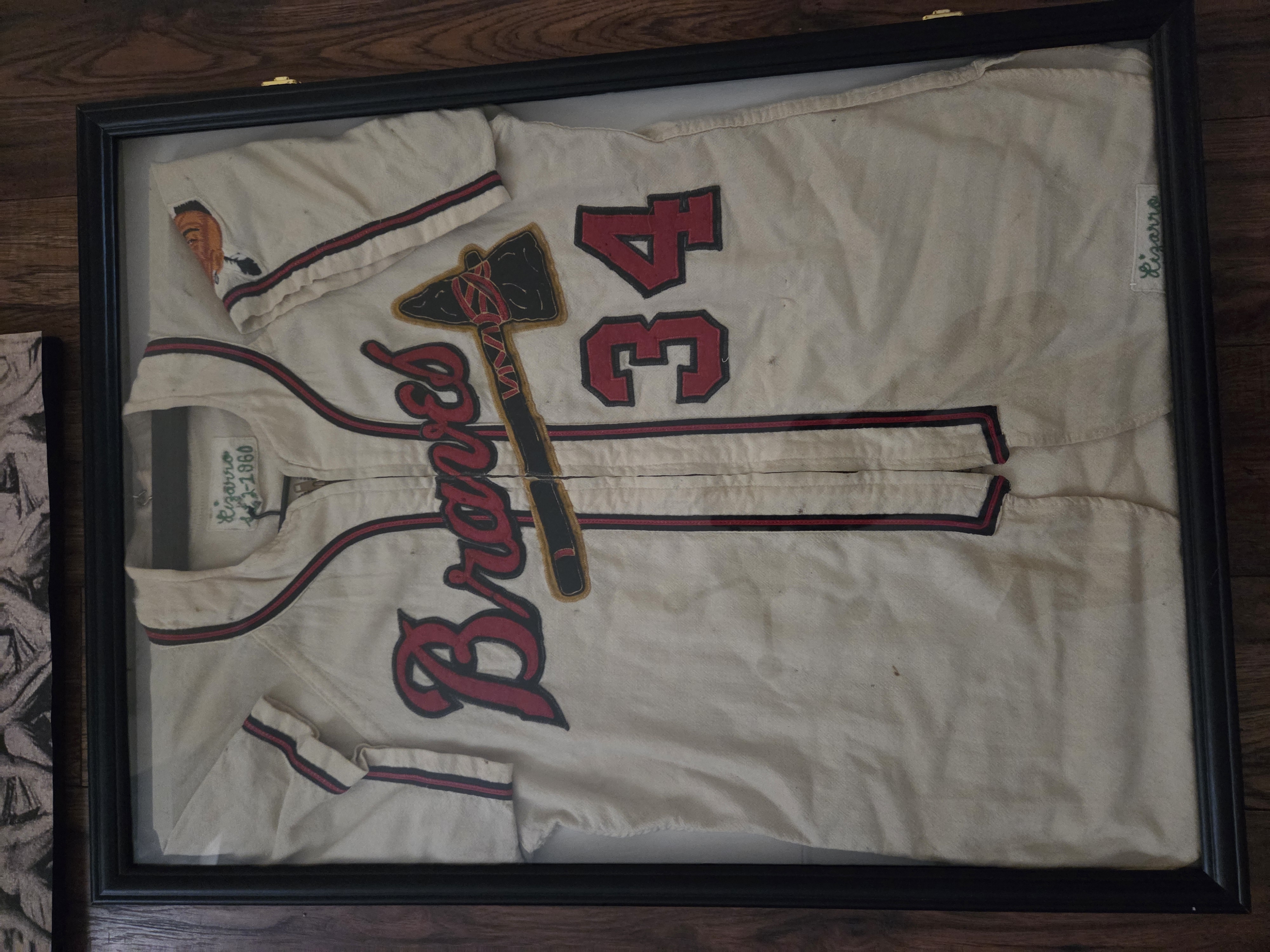 Herman Hubbard #34 Jersey and memorabilia